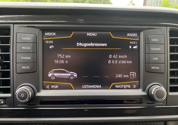 Seat Leon cena 39500 przebieg: 269000, rok produkcji 2016 z Łódź małe 529